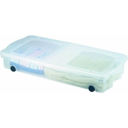 Rubbermaid Slimfit Wheeled Underbed Storage Box 1870141